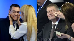PRIMA CONFRUNTARE Ponta-Iohannis în imagini - GALERIE FOTO din culise şi din timpul dezbaterii