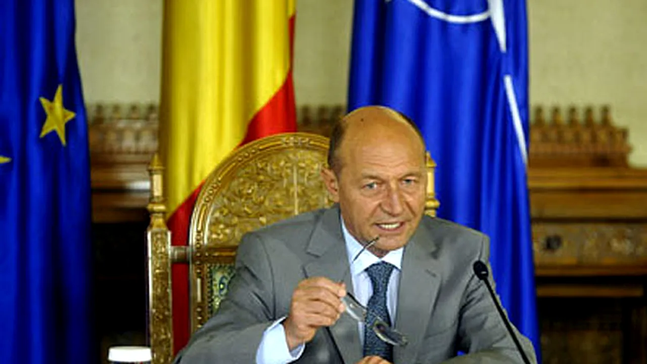 Băsescu: Trusturile de presă, utilizate pentru influenţarea deciziei politice sau pentru favoruri