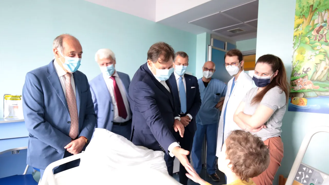Vieţile a 2.000 de copii bolnavi, salvate în urma unei colaborări româno-italiene