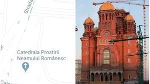 ”Catedrala Prostirii Neamului” pe Google Maps. Umor sau insultă la adresa creştinilor?