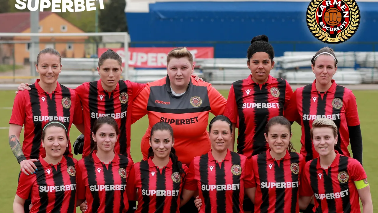 Începe Liga 1 la fotbal feminin. Carmen Bucureşti şi Banat Girls deschid noul sezon competiţional 