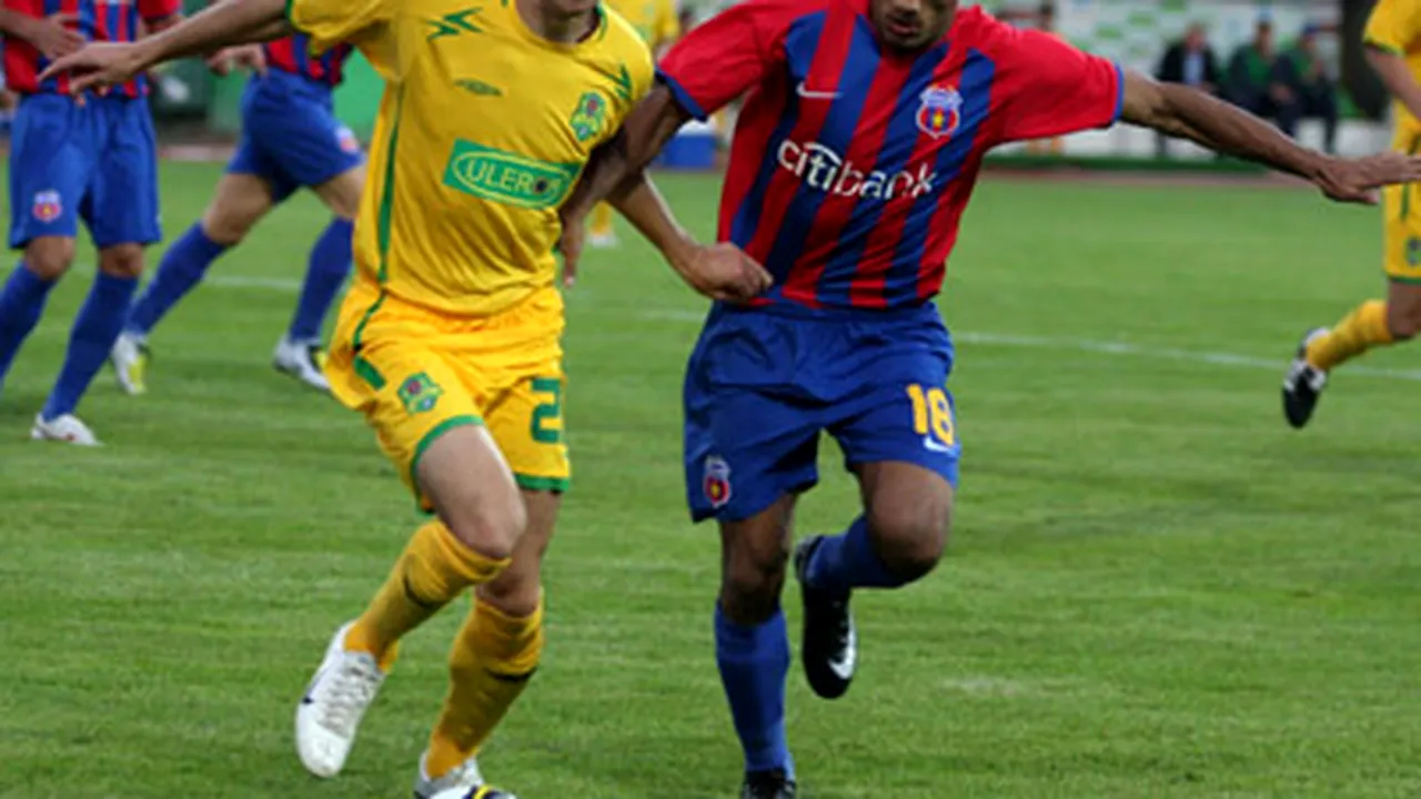 FC Vaslui - Steaua, scor 1-0