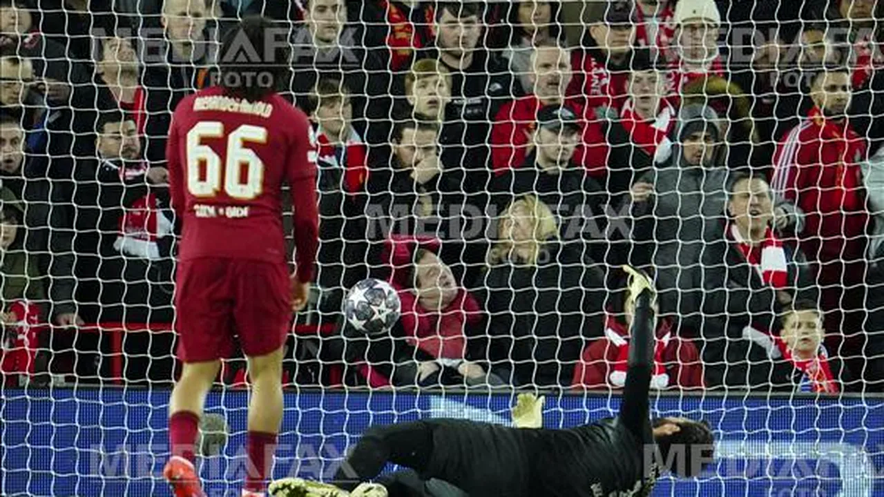 Şapte goluri, răsturnări de situaţie şi gafe şcolăreşti în spectacolul Liverpool – Real Madrid