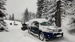 Avertisment Salvamont Bihor: Copaci instabili, zăpadă consistentă și risc de avalanșă. Șase turiști au rămas blocați