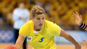 Carmen Amariei a înscris 8 goluri în derbiul cu Randers HK