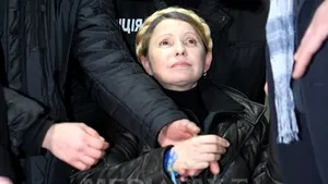 Iulia Timoşenko A FOST ELIBERATĂ: Dictatura s-a prăbuşit mulţumită oamenilor care au ieşit în stradă. Ucraina va intra în curând în UE - FOTO, VIDEO