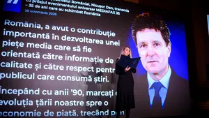 Nicușor Dan, mesaj la Gala MEDIAFAX 35: Un adevărat reper pe piața media din România