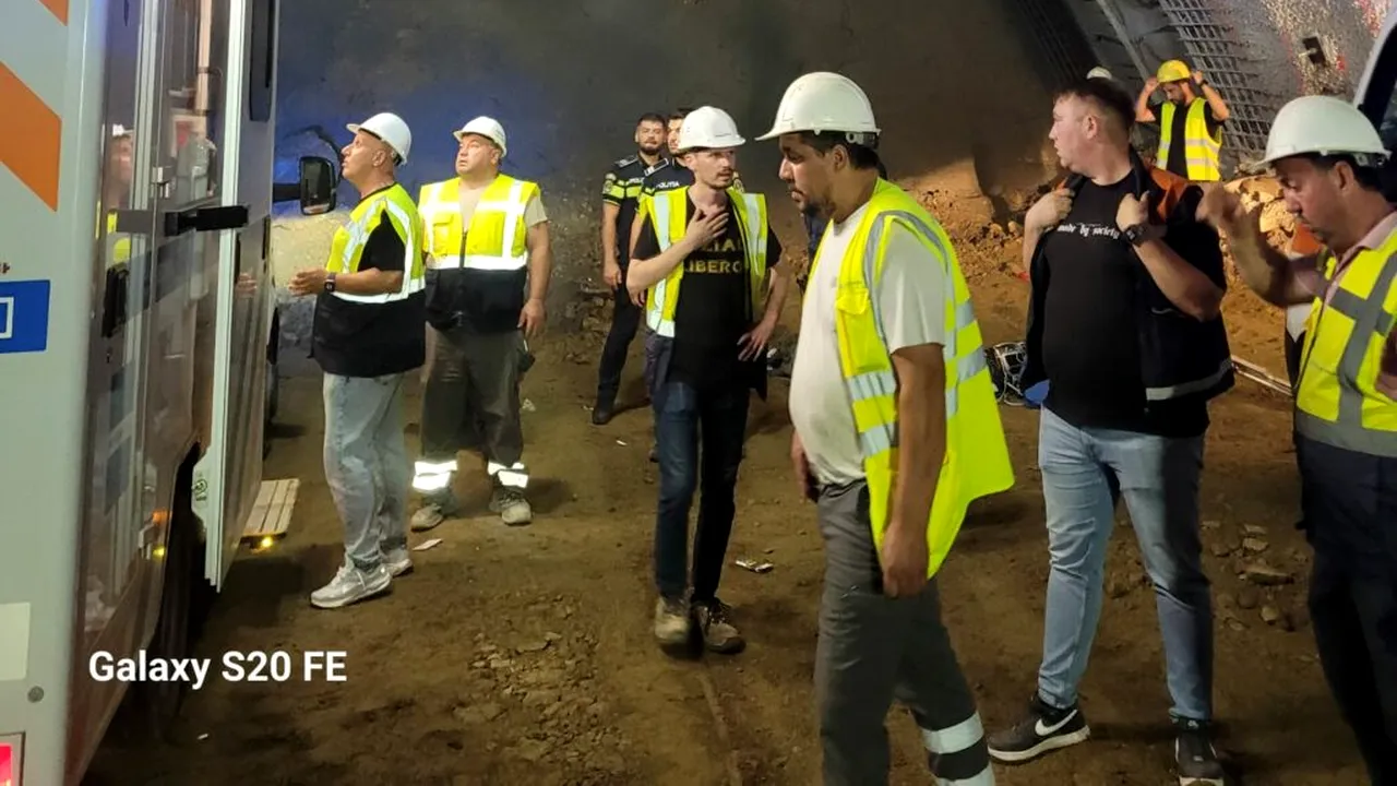 Work accident on the Sibiu - Pitești highway construction site: two Turks in serious condition