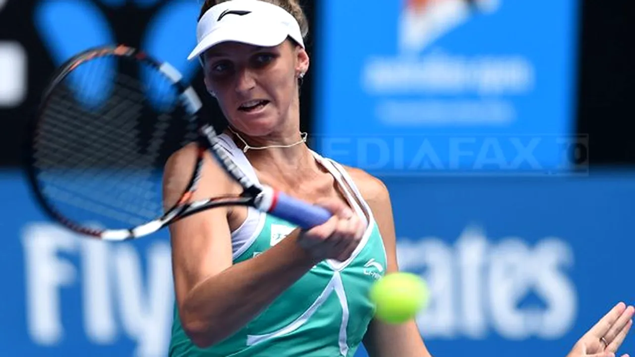 Pliskova s-a calificat în sferturile de finală, la Sydney, fază în care ar putea-o întâlni pe Halep