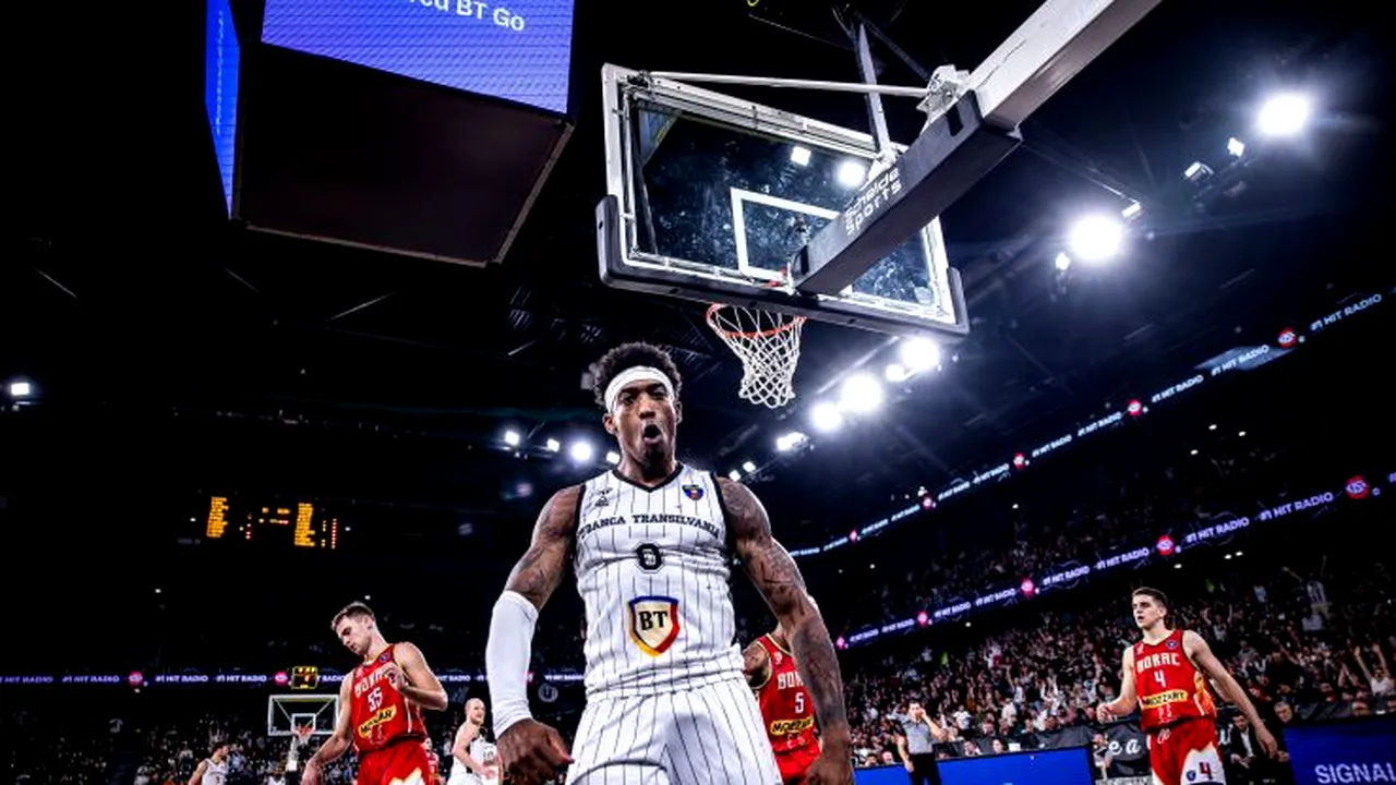 Baschetbalistul campioanei Românei U-BT Cluj, Karel Guzman, desemnat MVP în etapa 6 din ABA League