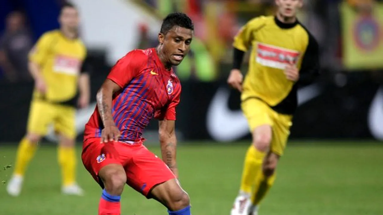 Leandro Tatu s-a antrenat la sala de forţă a Stadionului Steaua. Reghecampf: Mai merită o şansă