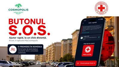 Crucea Roșie deschide primul sediu și punct de prim-ajutor într-un ansamblu rezidențial din România, în Cosmopolis, cu o bază de voluntari din comunitate
