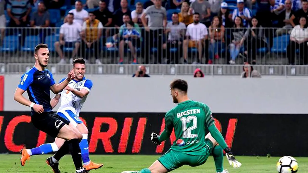Şase goluri în partida CSU Craiova - FC Viitorul, în cel mai 