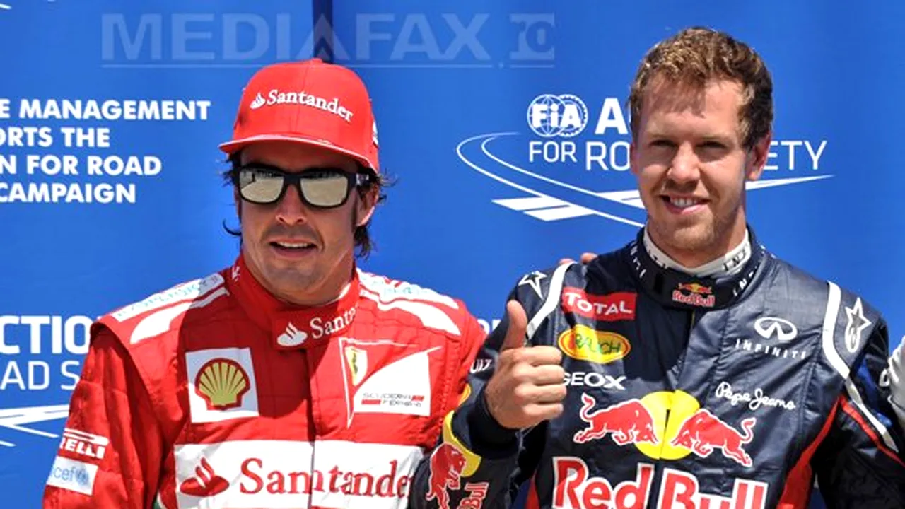 Calcule: În ce condiţii Vettel sau Alonso câştigă titlul mondial la piloţi în F1