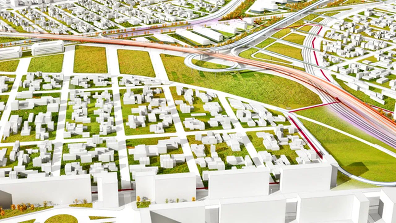 Cum va arăta Capitala în 2035? Planurile Primăriei: unirea celor şapte gări prin linie de metrou, dublarea spaţiilor verzi, tunele sub Herăstrău - VIDEO, GALERIE FOTO