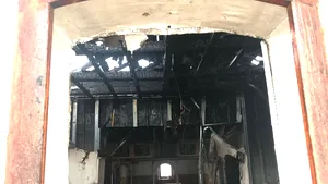 Biserica din Tudor Vladimirescu, distrusă de un incendiu, va fi reconstruită