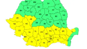 Val de căldură în România: Cod galben de temperaturi până la 36 de grade