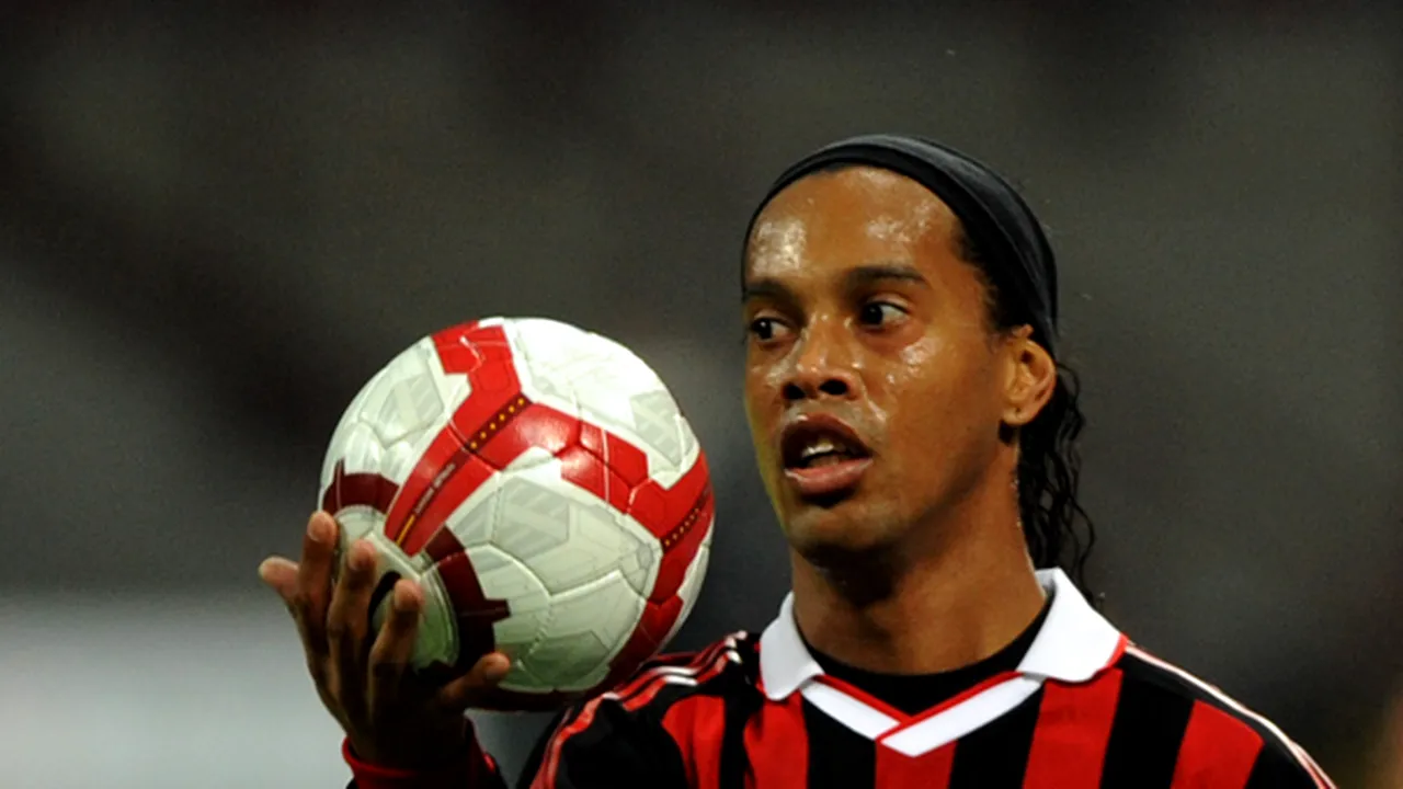 Ronaldinho nu este pe lista Braziliei pentru CM-2010