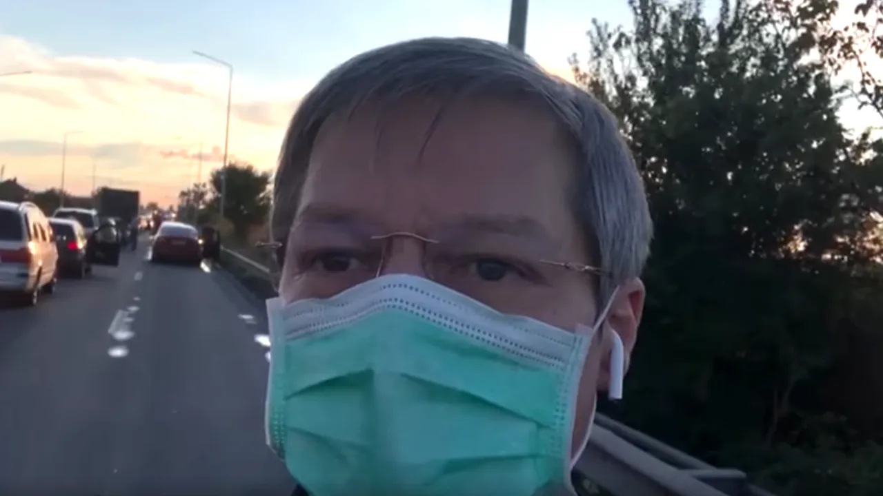 VIDEO Dacian Cioloş s-a filmat pe drumul către Bruxelles, parcurs cu maşina. „Să traversezi Europa în plină pandemie este o aventură inedită”