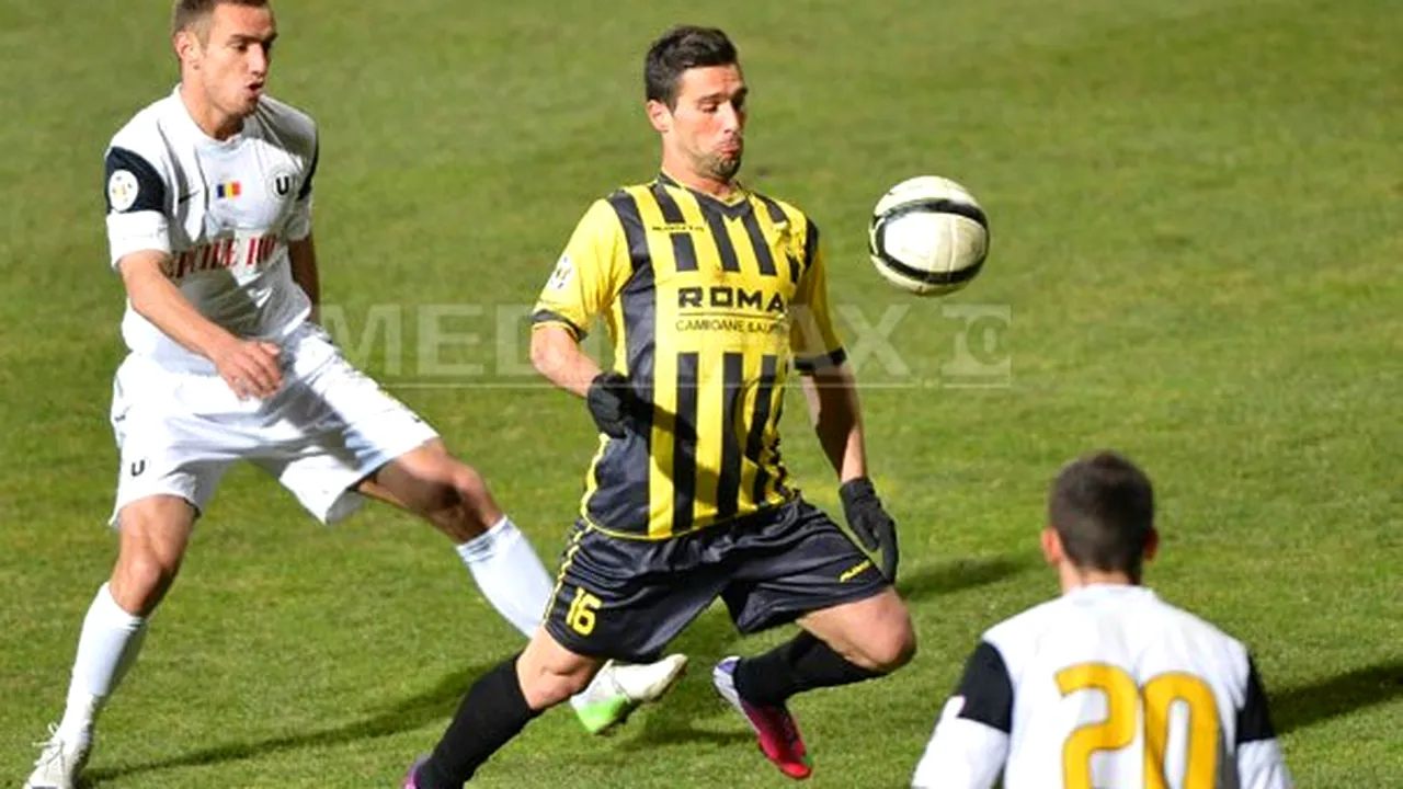 FC Braşov - Universitatea Cluj, scor 0-0, în Liga I