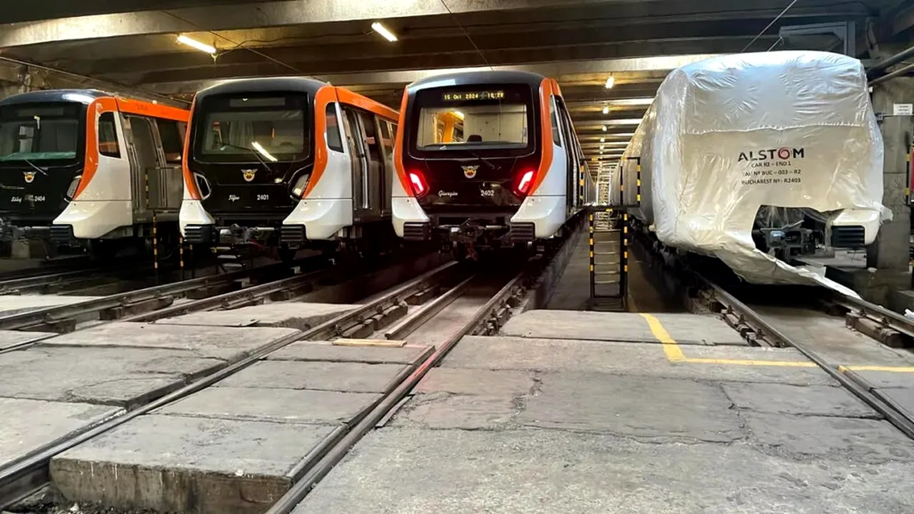 Alstom nu va livra în 2025 primul tren produs în Brazilia pentru Metrorex - surse