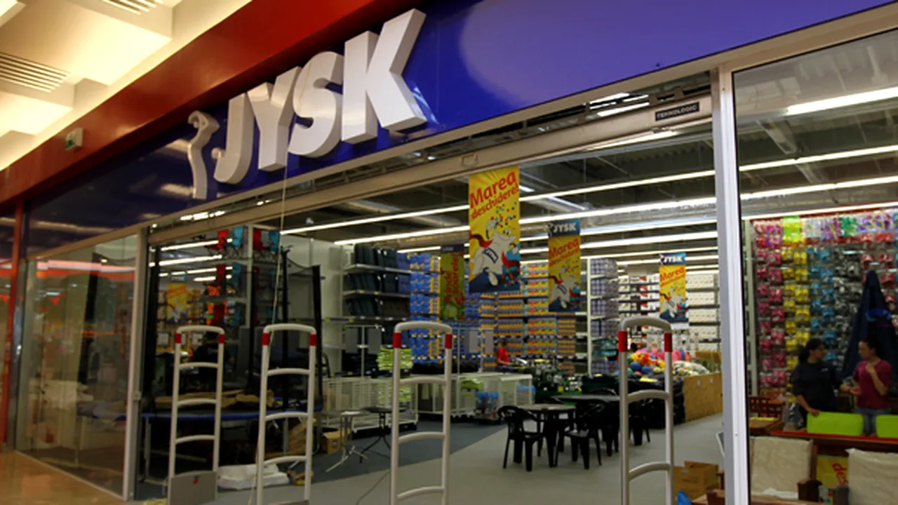 Retailerul danez de mobilier JYSK vrea să ajungă la 100 de magazine în România