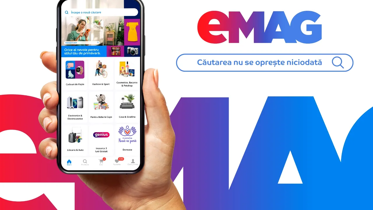 eMAG: De Paşte, clienţii păstrează tradiţia, dar pentru cumpărături aleg soluţii moderne 