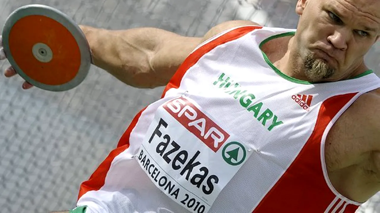 Sportivul ungar Robert Fazekas a fost depistat pozitiv din nou