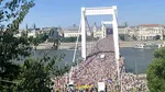 Zeci de mii de persoane au sfidat interdicția impusă marșului Pride în Ungaria
