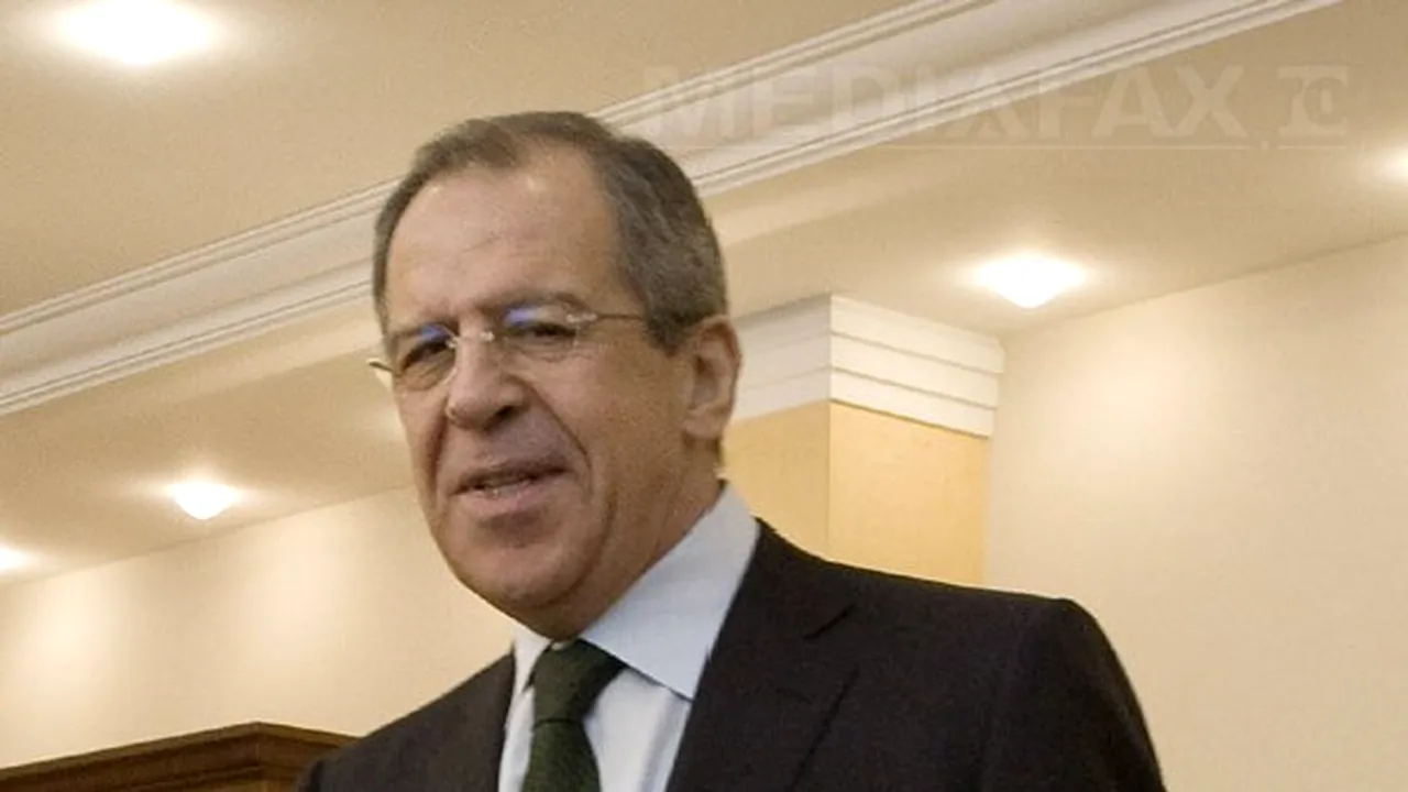 Serghei Lavrov, salutat în timpul vizitei la Damasc de mii de sirieni scandând 