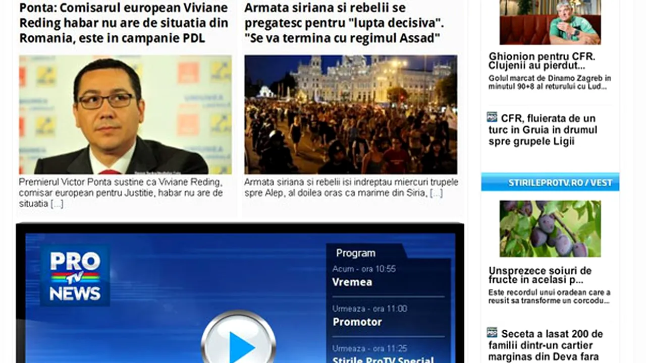 ProTv News, cel mai nou canal de ştiri online de pe stirileprotv.ro