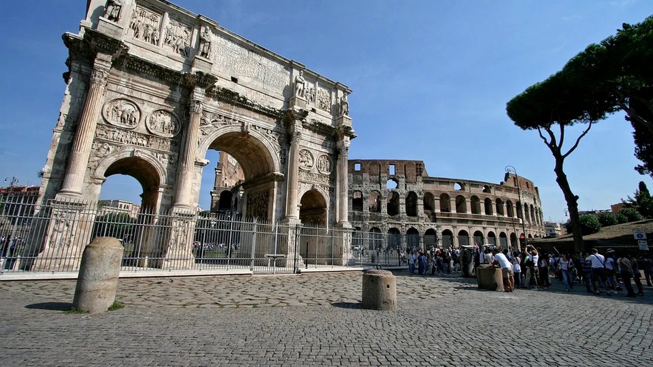 Sute de autobuze turistice au BLOCAT traficul din Roma în semn de protest faţă de o lege antipoluare