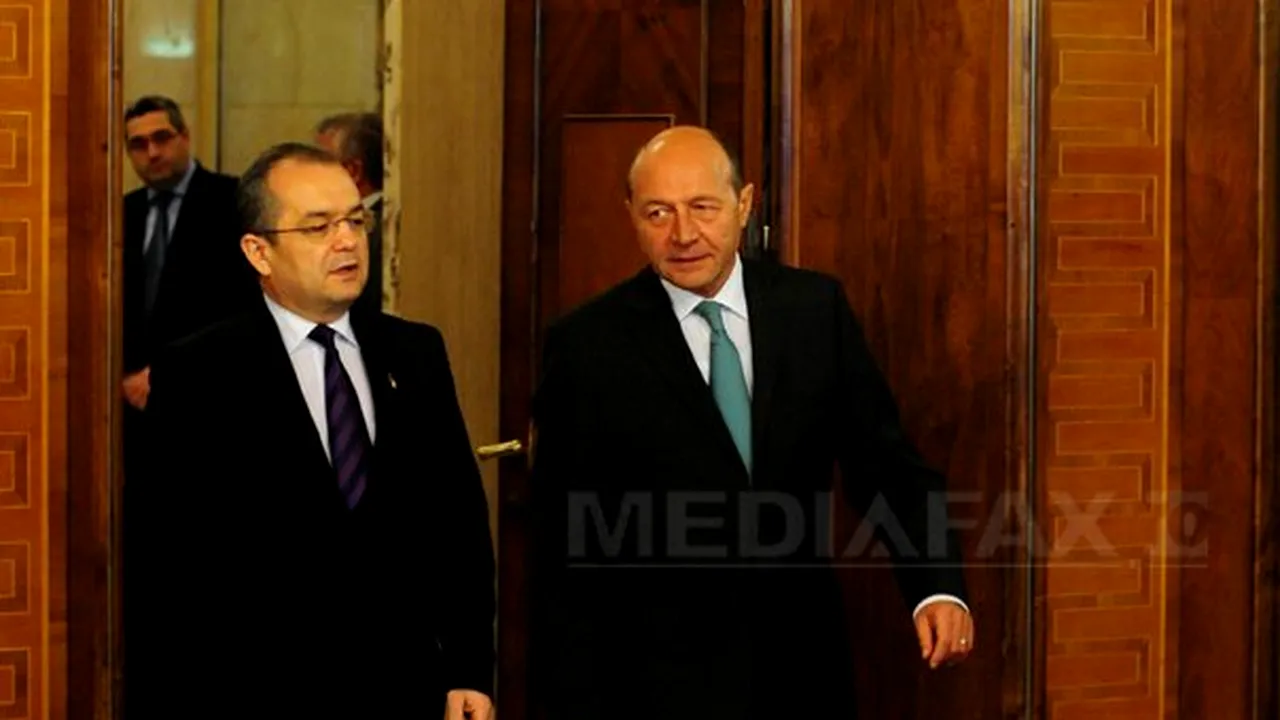 Traian Băsescu şi Emil Boc participă sâmbătă, la Alba, la o dezbatere a Fundaţiei Mişcarea Populară