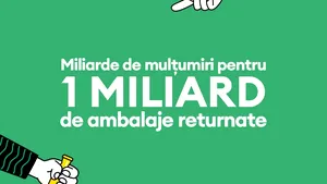Ministrul mediului: un miliard de ambalaje au fost colectate prin Sistemul de Garanţie-Returnare