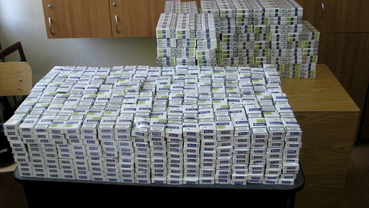 Contrabanda cu ţigări a scăzut în martie, la 33,9% din piaţă