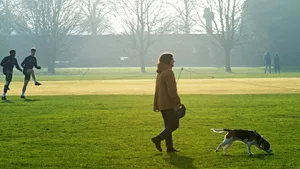 Premieră la Piteşti. Autorităţile au construit un parc pentru câinii de companie