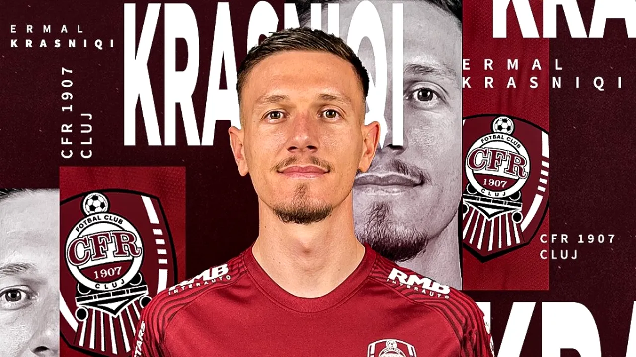 CFR Cluj a transferat un mijlocaş de la fosta adversară FC Ballkani