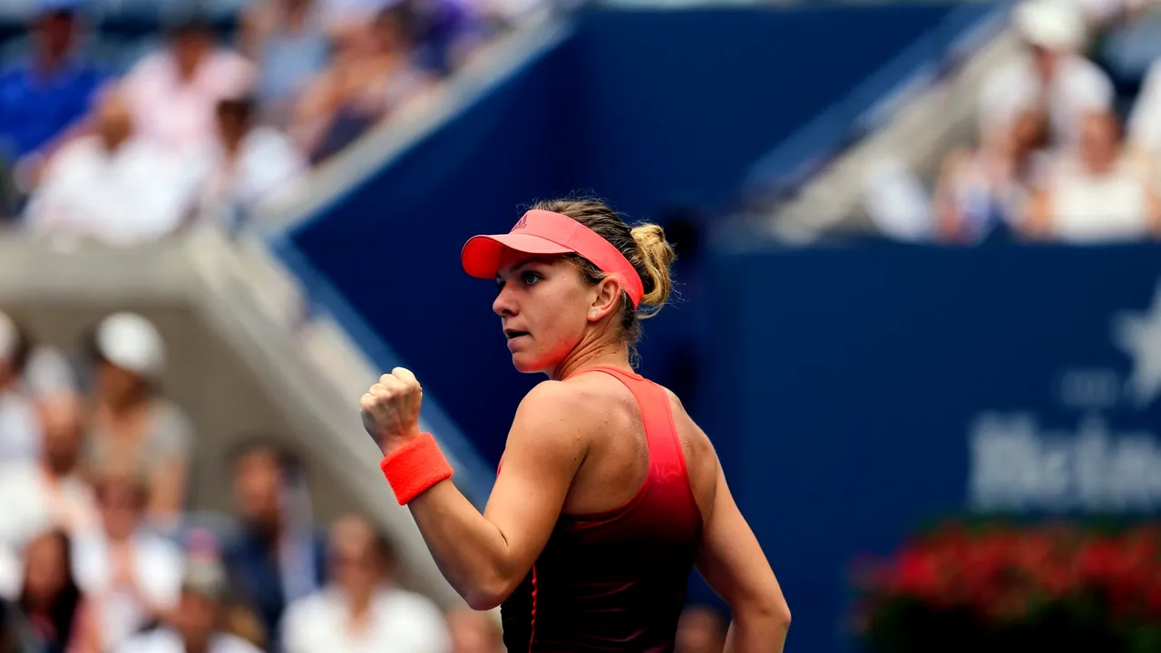Simona Halep, aleasă jucătoarea lunii august de WTA