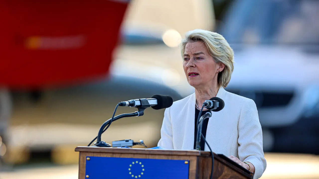 Gândul: „Atacul rusesc” asupra avionului Ursulei von der Leyen, poveste de presă?
