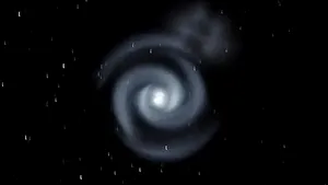 Imagine inedită pe cerul nocturn al Noii Zeelande. Au fost observate formaţiuni luminoase, în formă de spirală