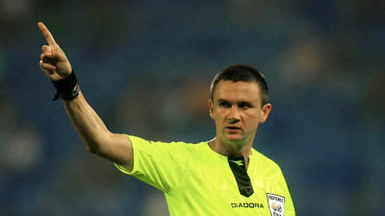 Cristian Balaj va arbitra meciul NK Maribor - WIT Georgia