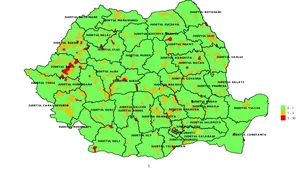 DOCUMENT DSP-urile au publicat situaţia epidemiologică pentru fiecare localitate în parte/ Care este rata de incidenţă a infecţiilor cu coronavirus pe judeţe/ oraşele municipii