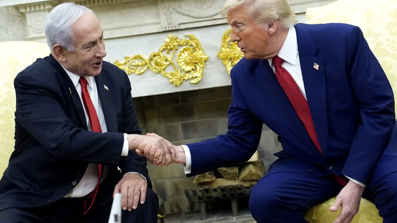 Donald Trump anunţă că Netanyahu susţine propunerea Statelor Unite pentru pace