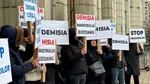 Protest în fața Ministerului Mediului: „Fără apă, fără soluții, fără responsabilitate”. PUSL cere demiterea ministrei Mediului