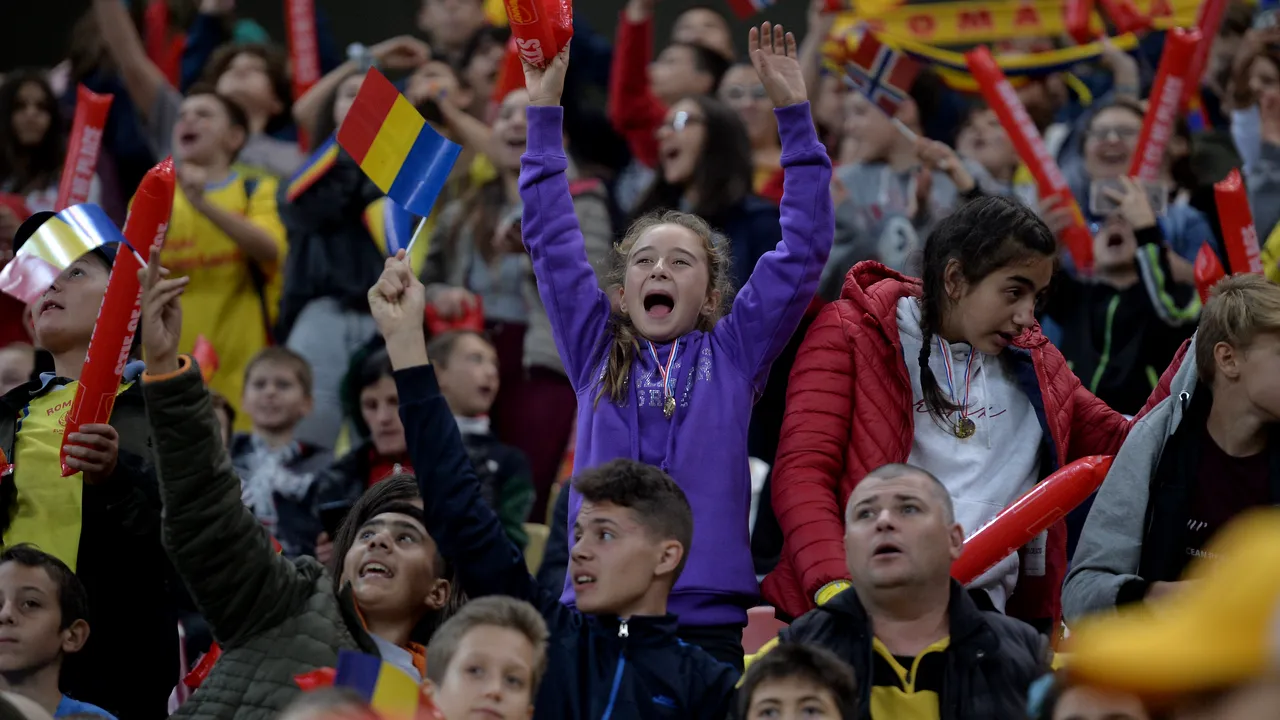 Val de reacţii după meciul României cu Norvegia. Presa din străinătate, surprinsă de cei aproximativ 30.000 de copii de pe Arena Naţională