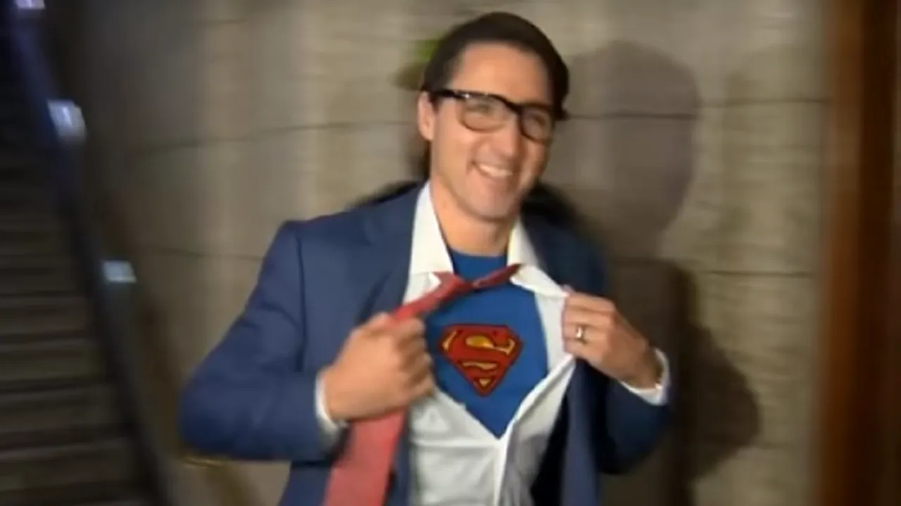 SUPERMAN Trudeau a făcut 
