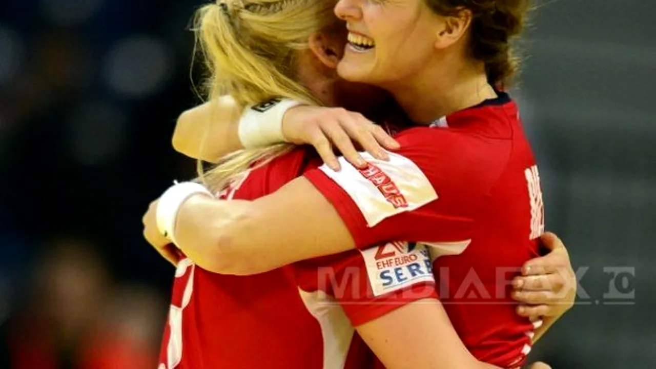 Norvegia, prima finalistă a Campionatului European de handbal