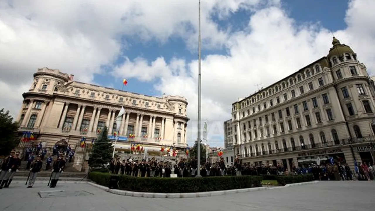 Ponta, Duşa, Oprea şi Oprescu, la ceremoniile de Ziua Imnului Naţional organizate în Bucureşti