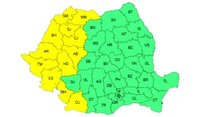 Cod galben de caniculă în jumătate de ţară. Temperaturi extreme până la finalul săptămânii