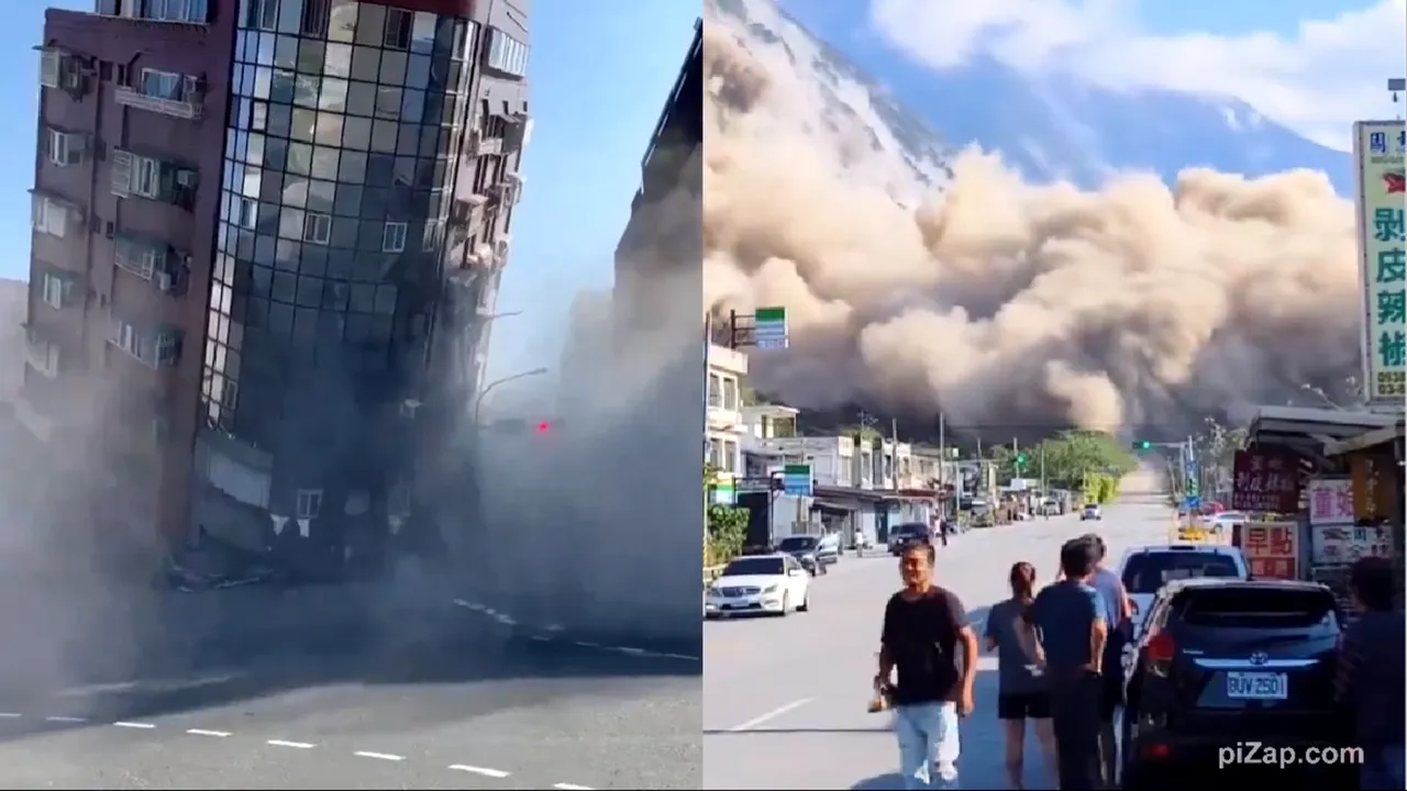 UPDATE Cutremur major în Taiwan. Mai multe clădiri s-au prăbuşit. Este cel mai putenic seism din ultimii 25 de ani / Zeci de oameni sunt blocaţi în tuneluri